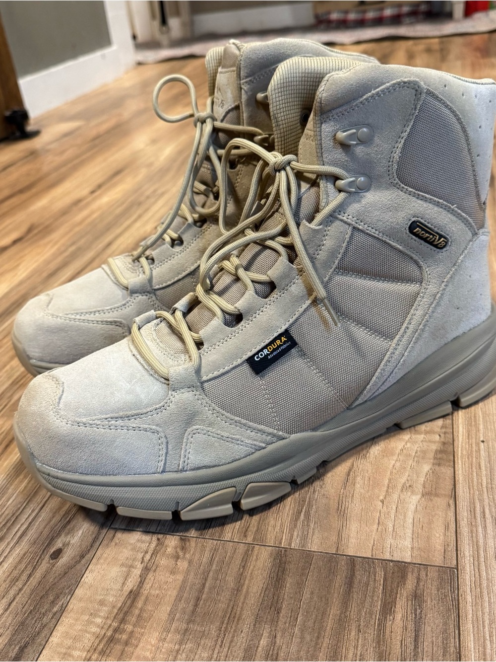 NORTIV8 Military Tactical Boots Hiking Combat Work Shoes Men’s Size 14 Unworn